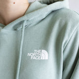 The North Face Evolution Floral Box Hoodie for Women in Slate Moss