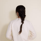 The North Face Heritage Patch Sweatshirt for Women in White