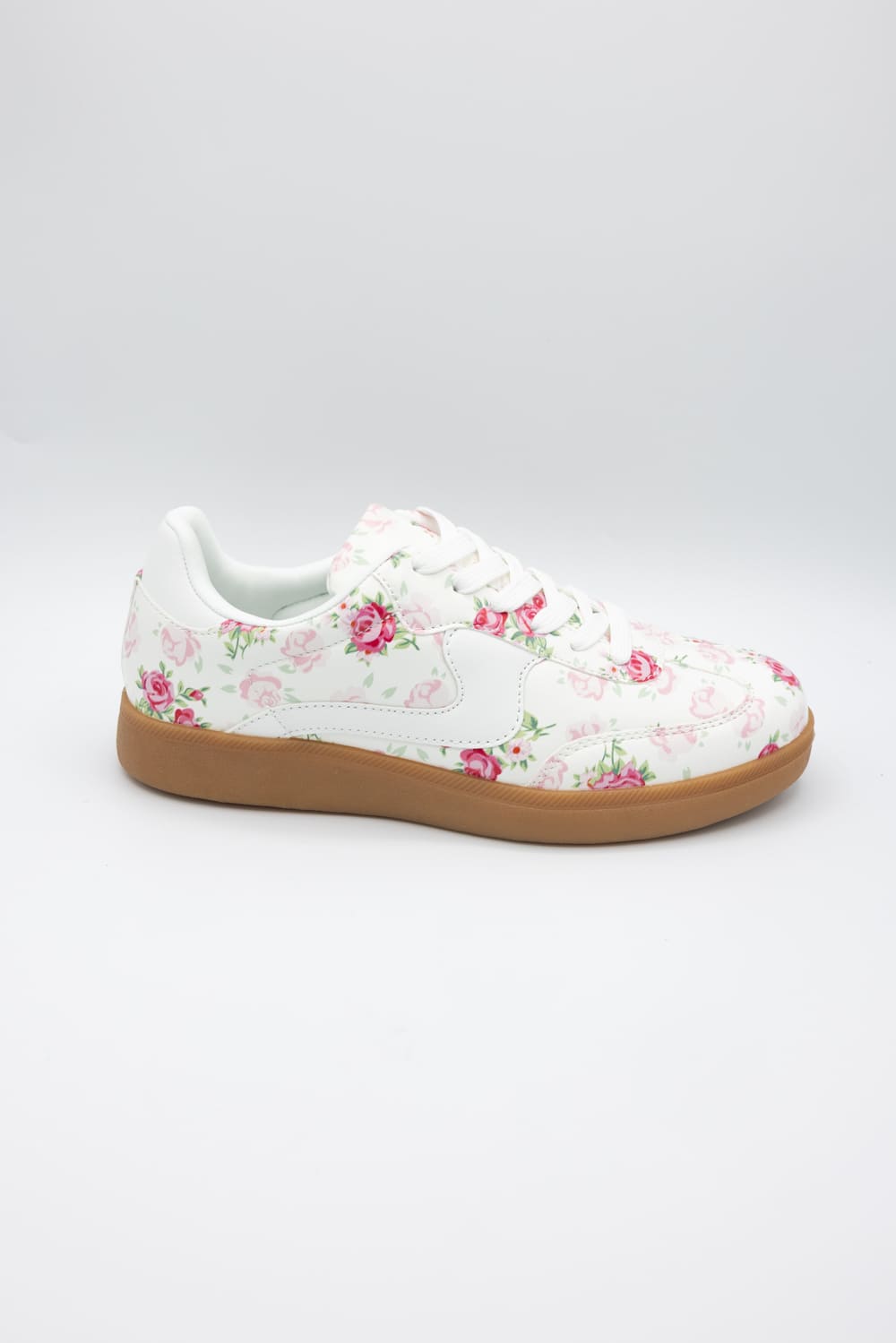 Top Moda Remus Floral Sneakers for Women in White