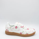Top Moda Remus Floral Sneakers for Women in White