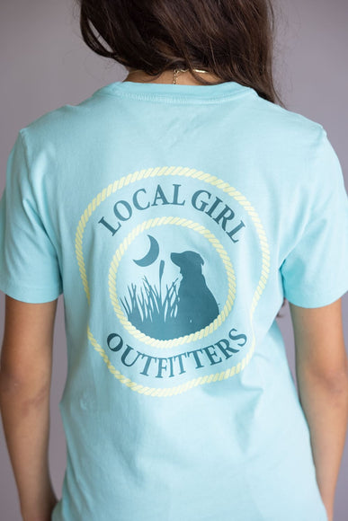 Local Girl Youth Rope T-Shirt in Mint