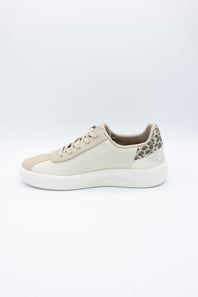 ADYRO Prima Sneakers for Women in Cheetah Beige
