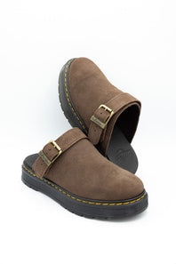 Dr. Martens Brookline Mules for Women in Dark Brown