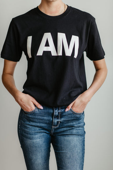Henry Kellem I AM Graphic T-Shirt in Black
