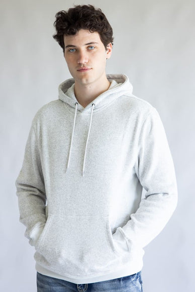 Quiksilver Keller Hoodie for Men in Light Gray Heather