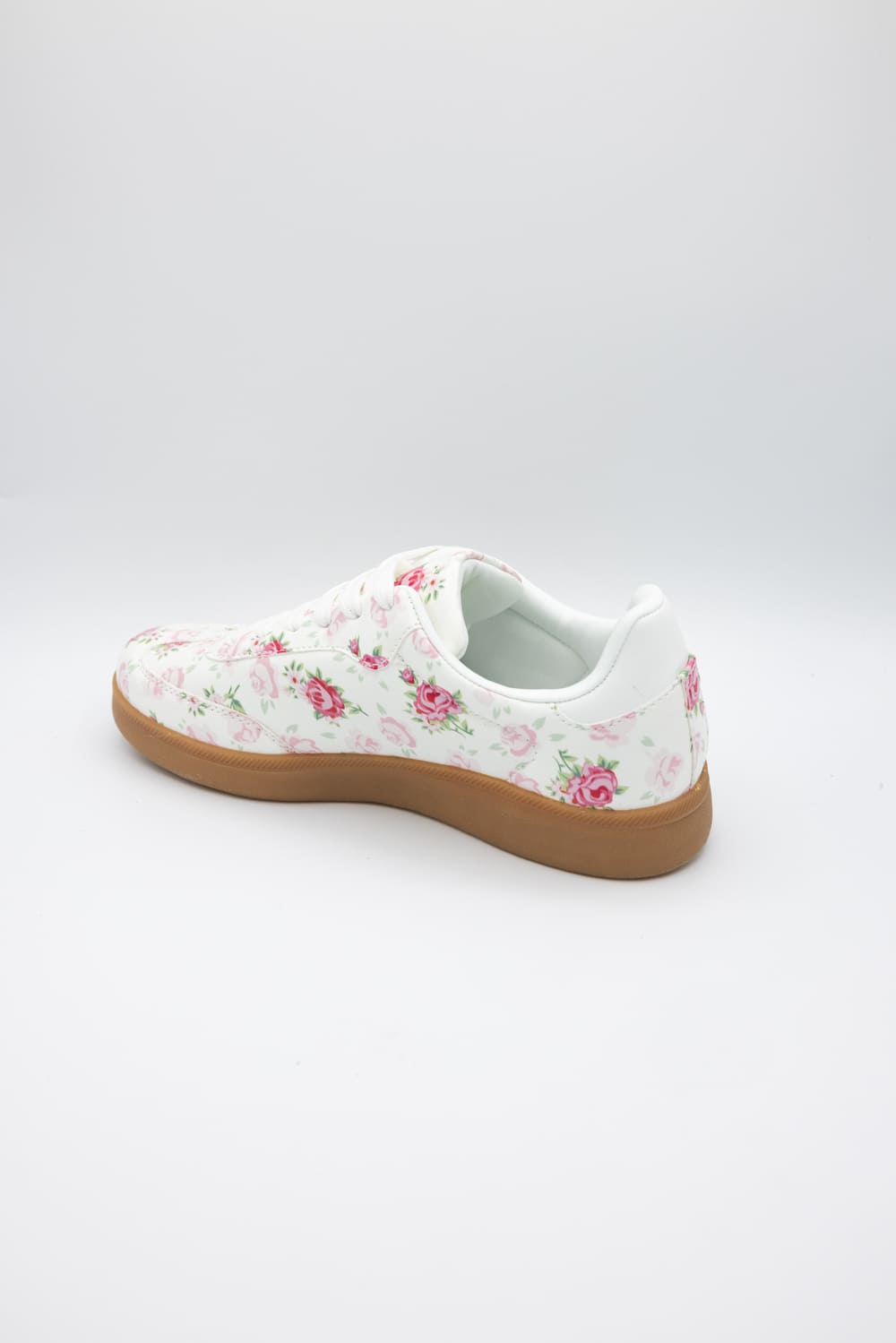 Top Moda Remus Floral Sneakers for Women in White