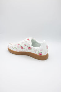 Top Moda Remus Floral Sneakers for Women in White