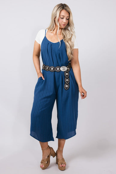 Wide Gaucho Disc Belt for Women in Brown