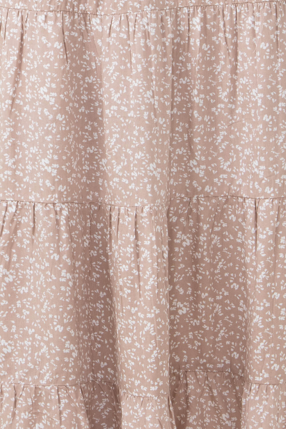 Wishlist Floral Midi Skirt with Side Slit for Women in Taupe