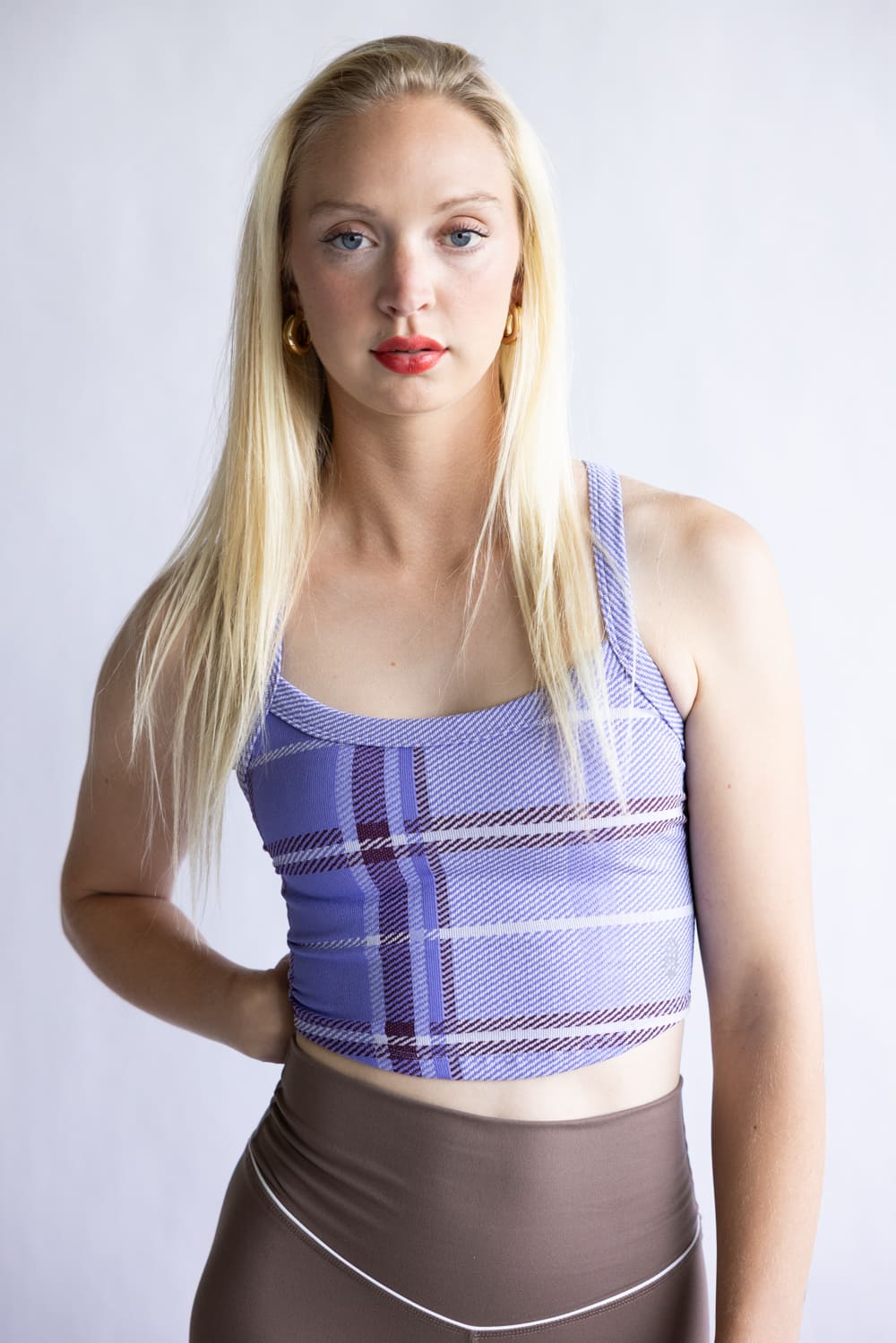 FP Movement We The Free All Clear Jacquard Cami for Women in Purple