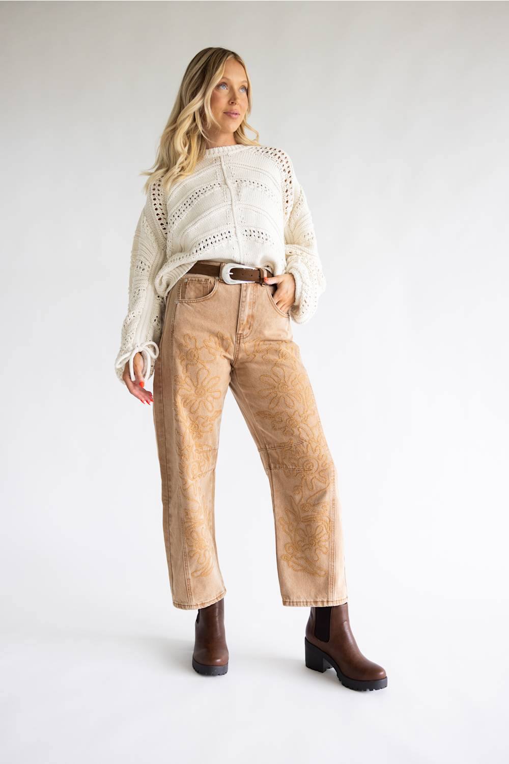 Free People Cannon Suede Belt for Women in Espresso