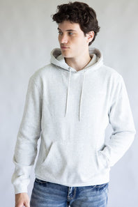 Quiksilver Keller Hoodie for Men in Light Gray Heather