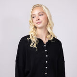 Piper Cardigan for Women in Black