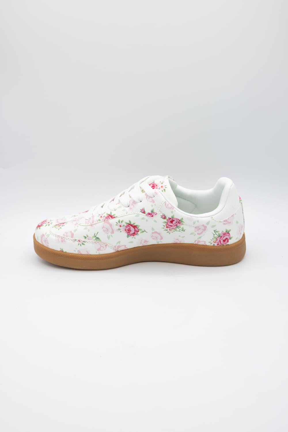 Top Moda Remus Floral Sneakers for Women in White
