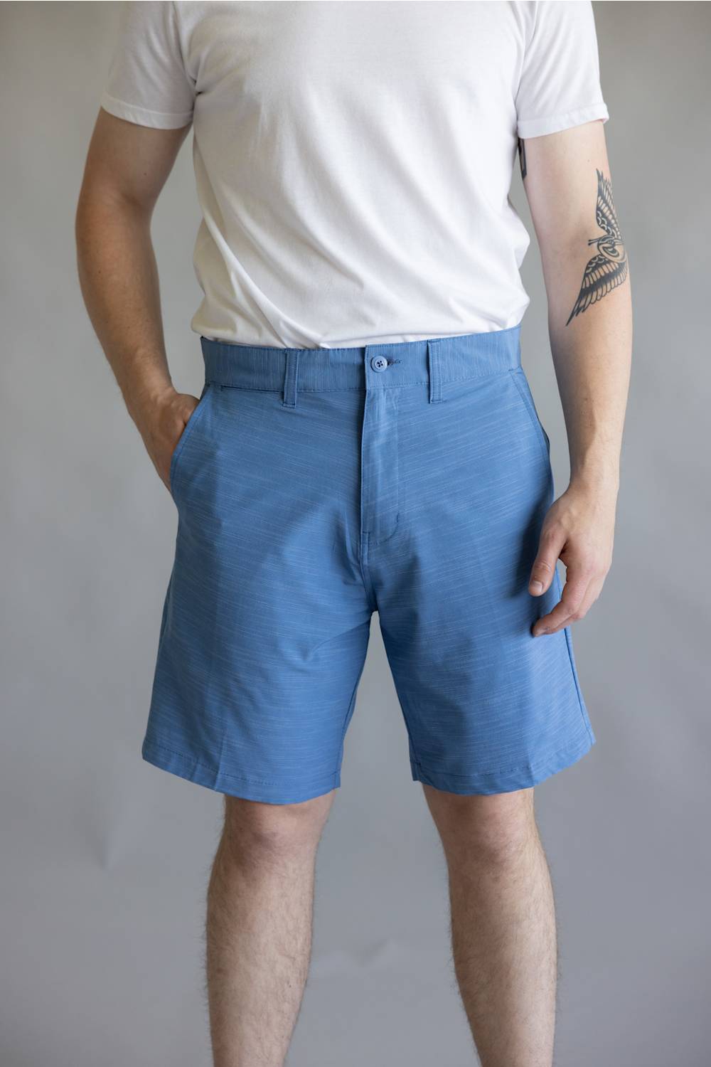1897 Original Stretch Hybrid Shorts for Men in Cobalt