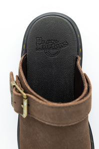 Dr. Martens Brookline Mules for Women in Dark Brown
