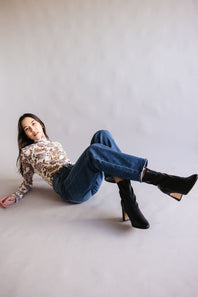 JBD High-Rise Straight Leg Jeans for Women