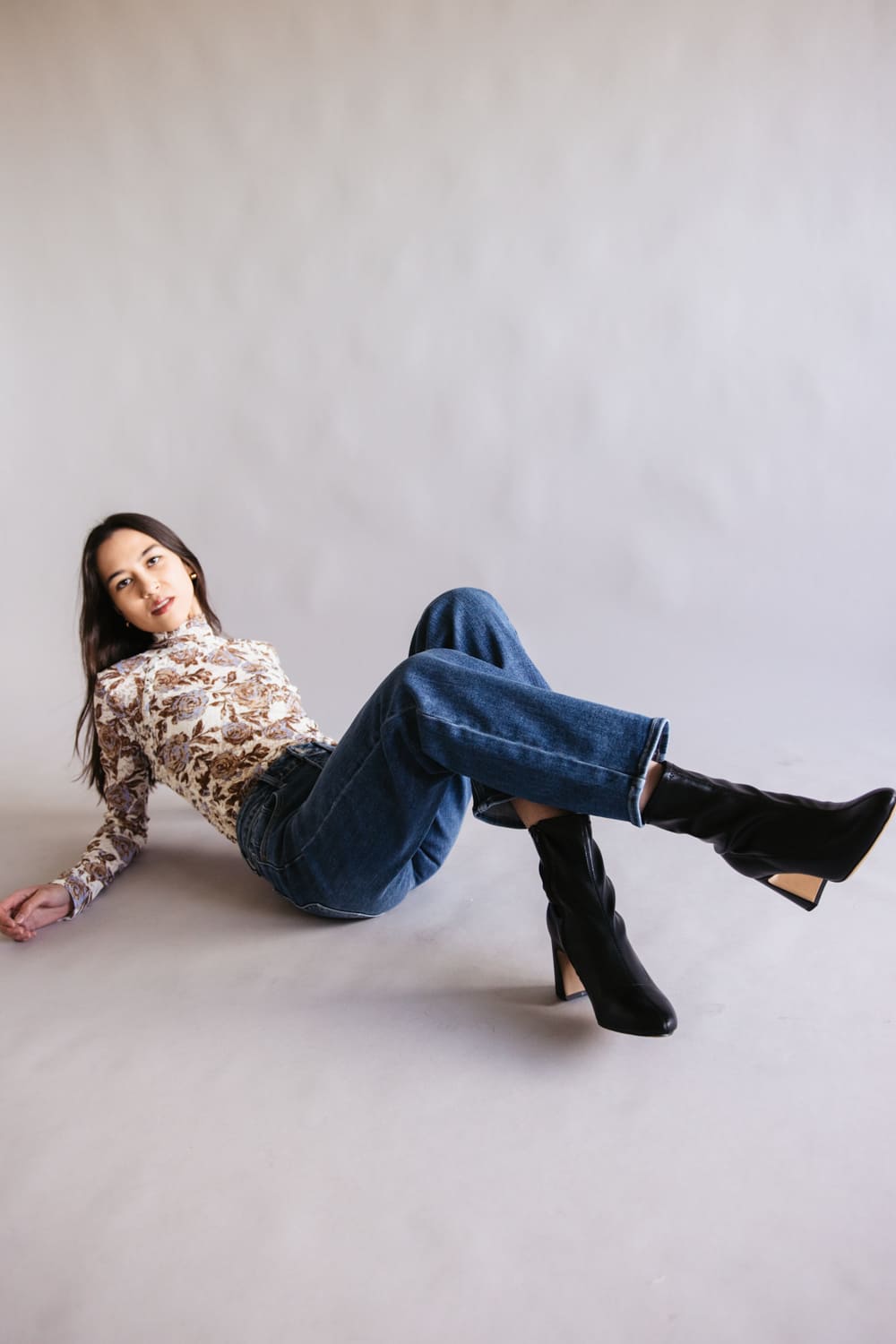 JBD High-Rise Straight Leg Jeans for Women