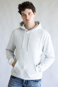 Quiksilver Keller Hoodie for Men in Light Gray Heather