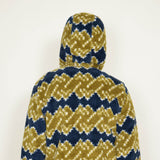 The North Face Campshire Fleece ½ Zip Hoodie for Men in Green/Blue