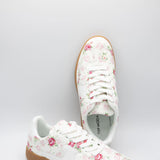 Top Moda Remus Floral Sneakers for Women in White