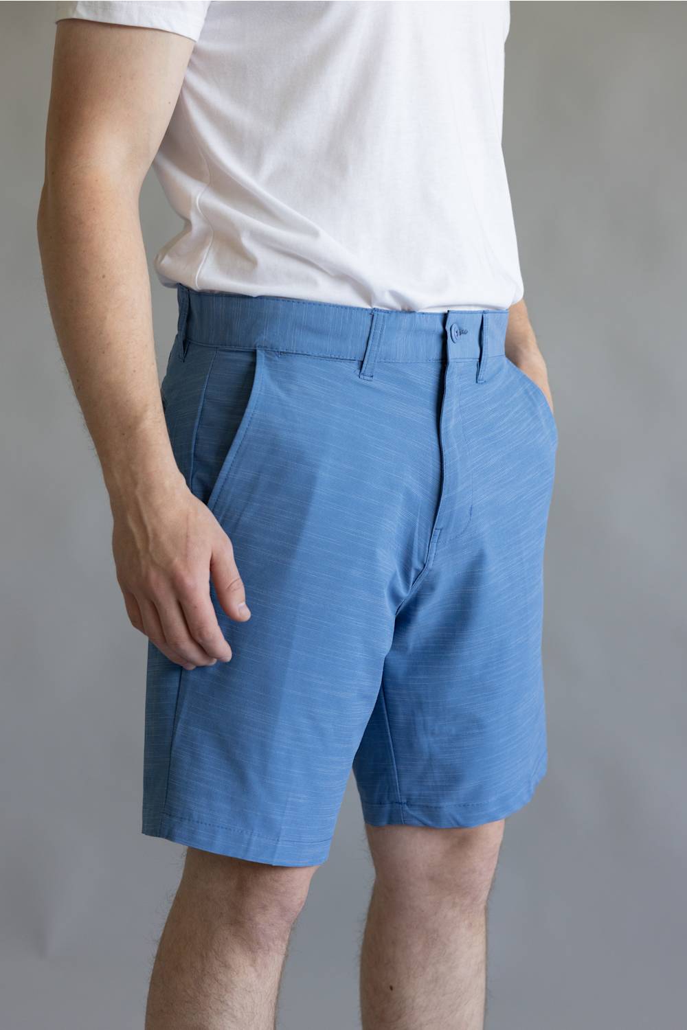 1897 Original Stretch Hybrid Shorts for Men in Cobalt