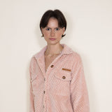 Simply Southern Soft Shacket for Women in Light Pink