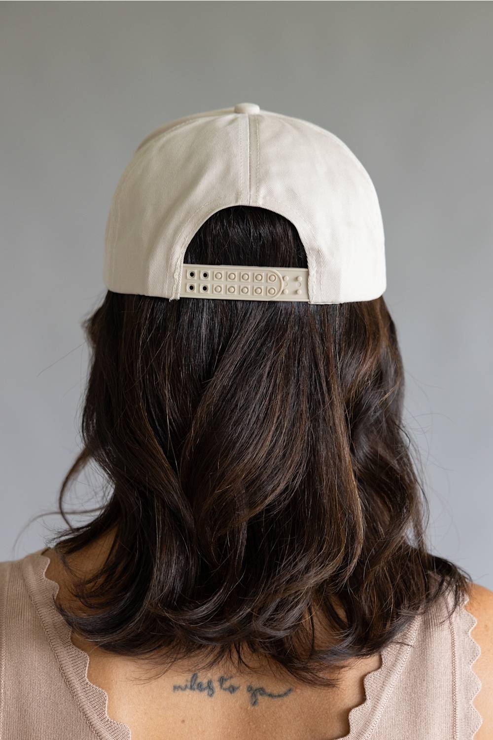 Meet Me at the Lake Trucker Hat for Women in Beige