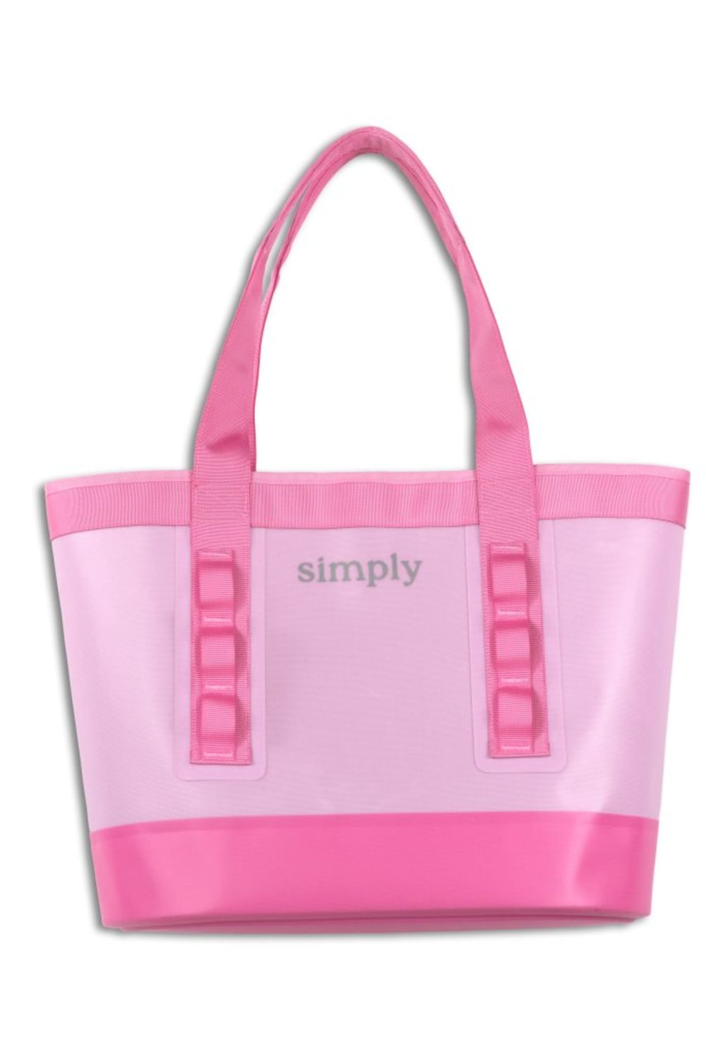 Simply Southern Simply Tough Tote in Pink Tonal | 0126-SIMPLYTOTE