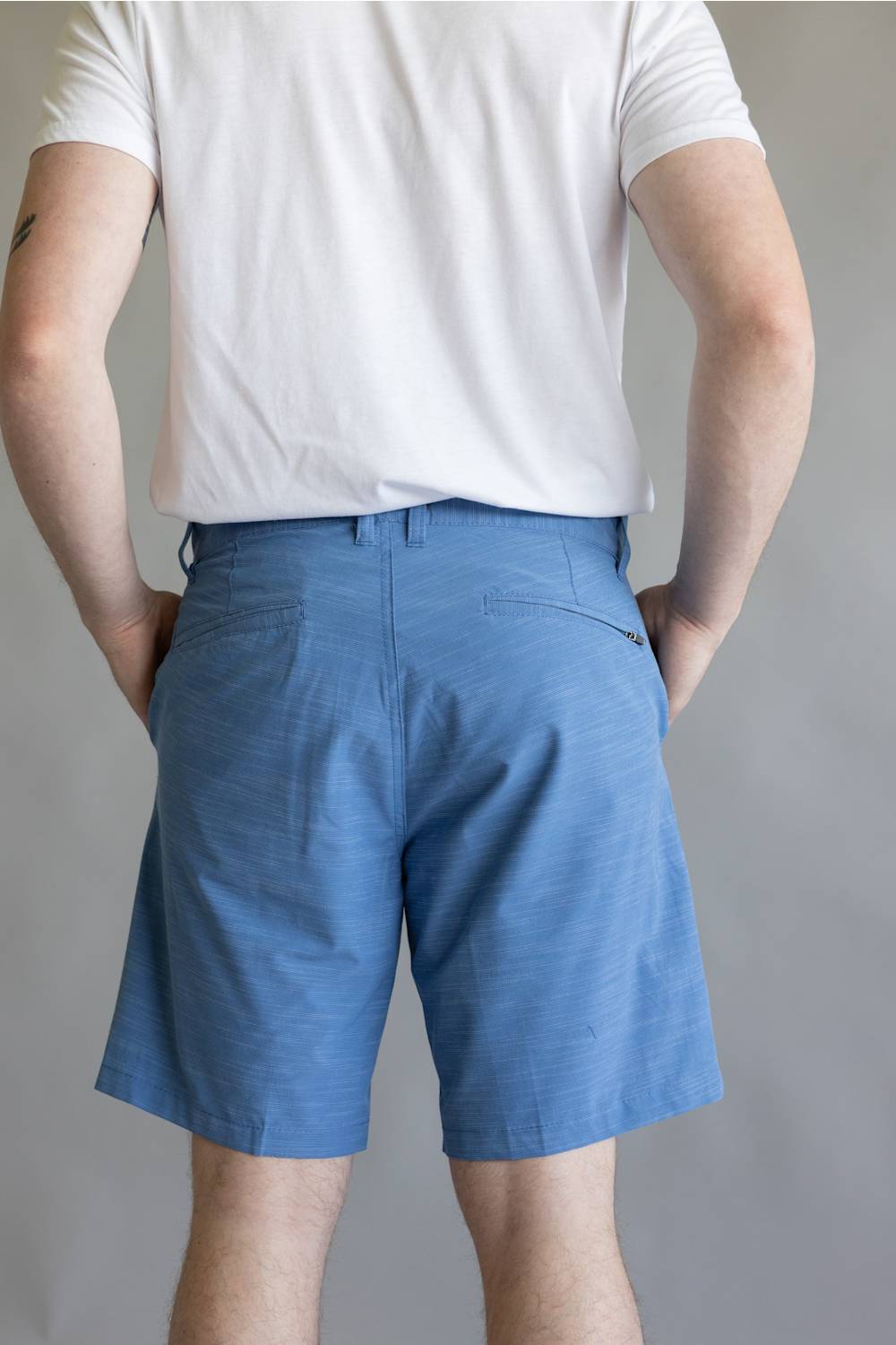1897 Original Stretch Hybrid Shorts for Men in Cobalt