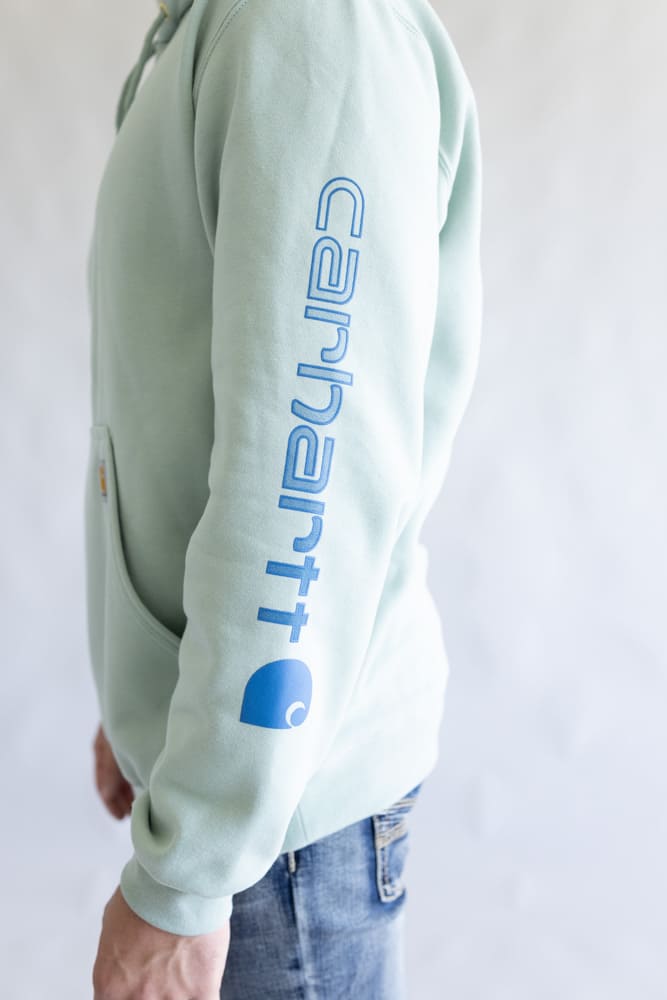 Carhartt Logo Sleeve Hoodie for Men in Seabrook