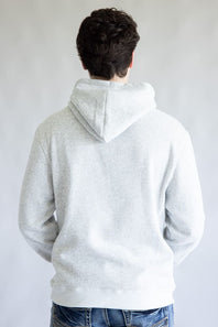 Quiksilver Keller Hoodie for Men in Light Gray Heather