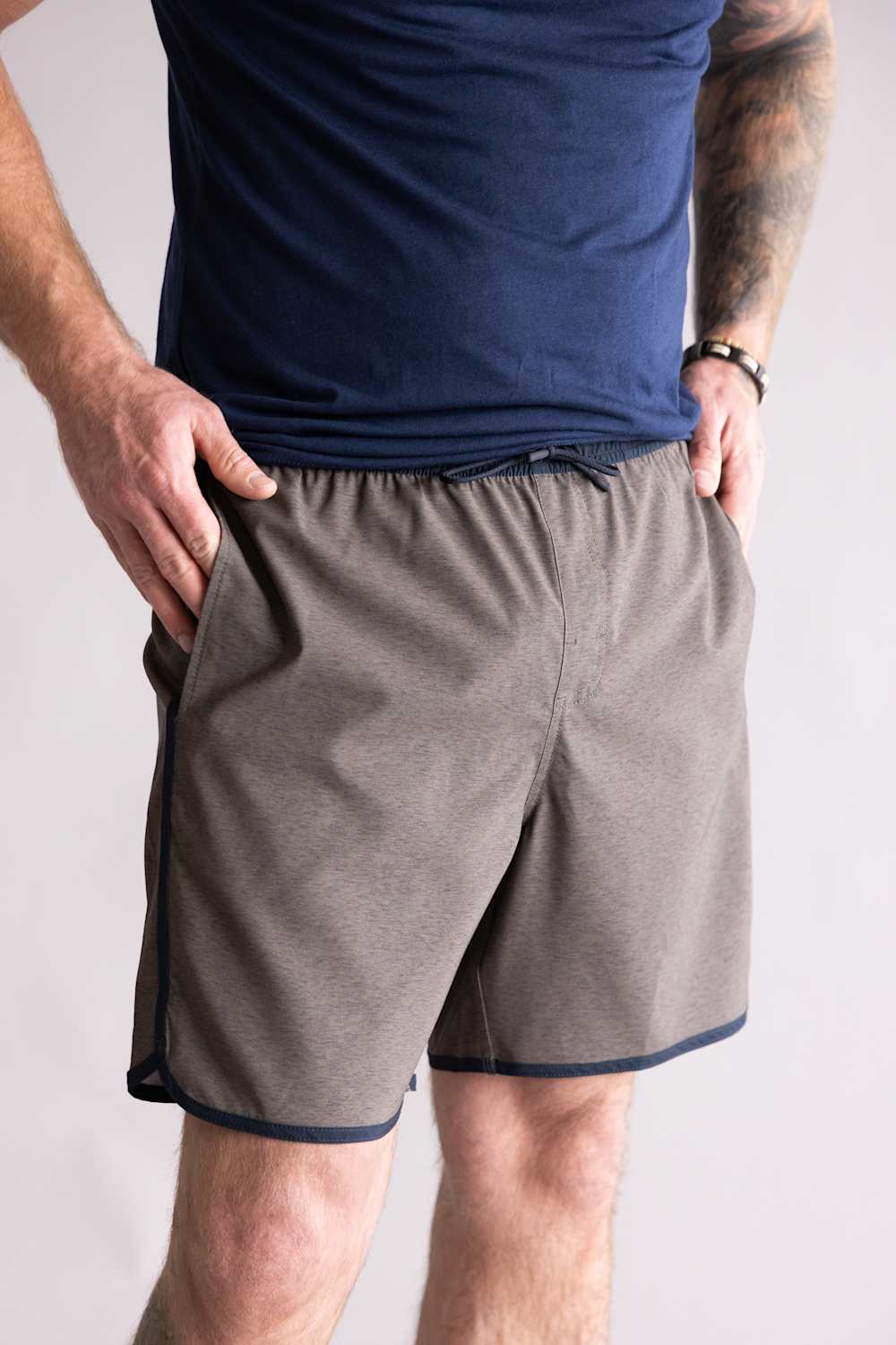 Jetty Session Shorts for Men in Falcon