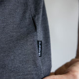 Quiksilver Coastal Vibes Classic T-Shirt for Men in Charcoal Grey