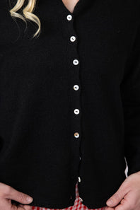 Things Between Piper Cardigan for Women in Black