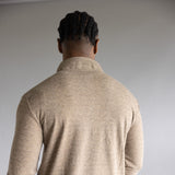 Hallstatt ½ Zip Fleece Pullover for Men in Tobacco