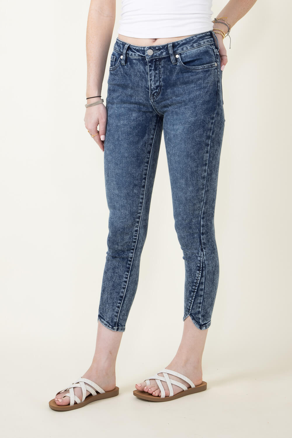 Jenna Mid Rise Ankle Skinny main image 0