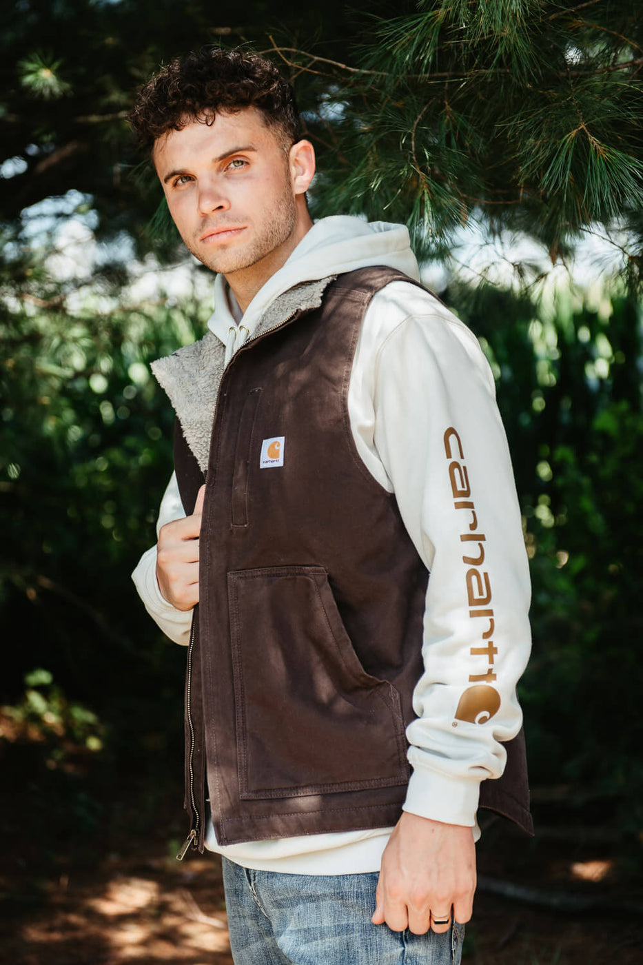 Hooded Fleece Vest