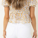 Eunina Lulu High Rise Fray Denim Shorts for Women in White