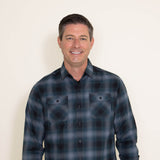 Kuhl Dillinger Flannel Shirt for Men in Blue
