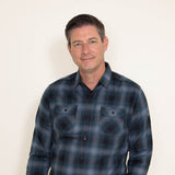 Kuhl Dillinger Flannel Shirt for Men in Blue