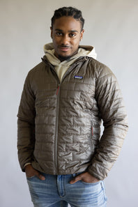 Patagonia Men’s Nano Puff Jacket in Marlow Brown