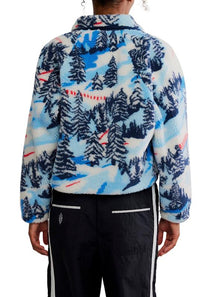 FP Movement Hit The Slopes Printed Fleece Jacket for Women in Alpine Combo