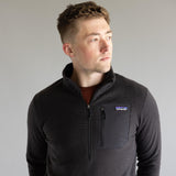 Patagonia Men’s R1 Air Zip Neck in Black