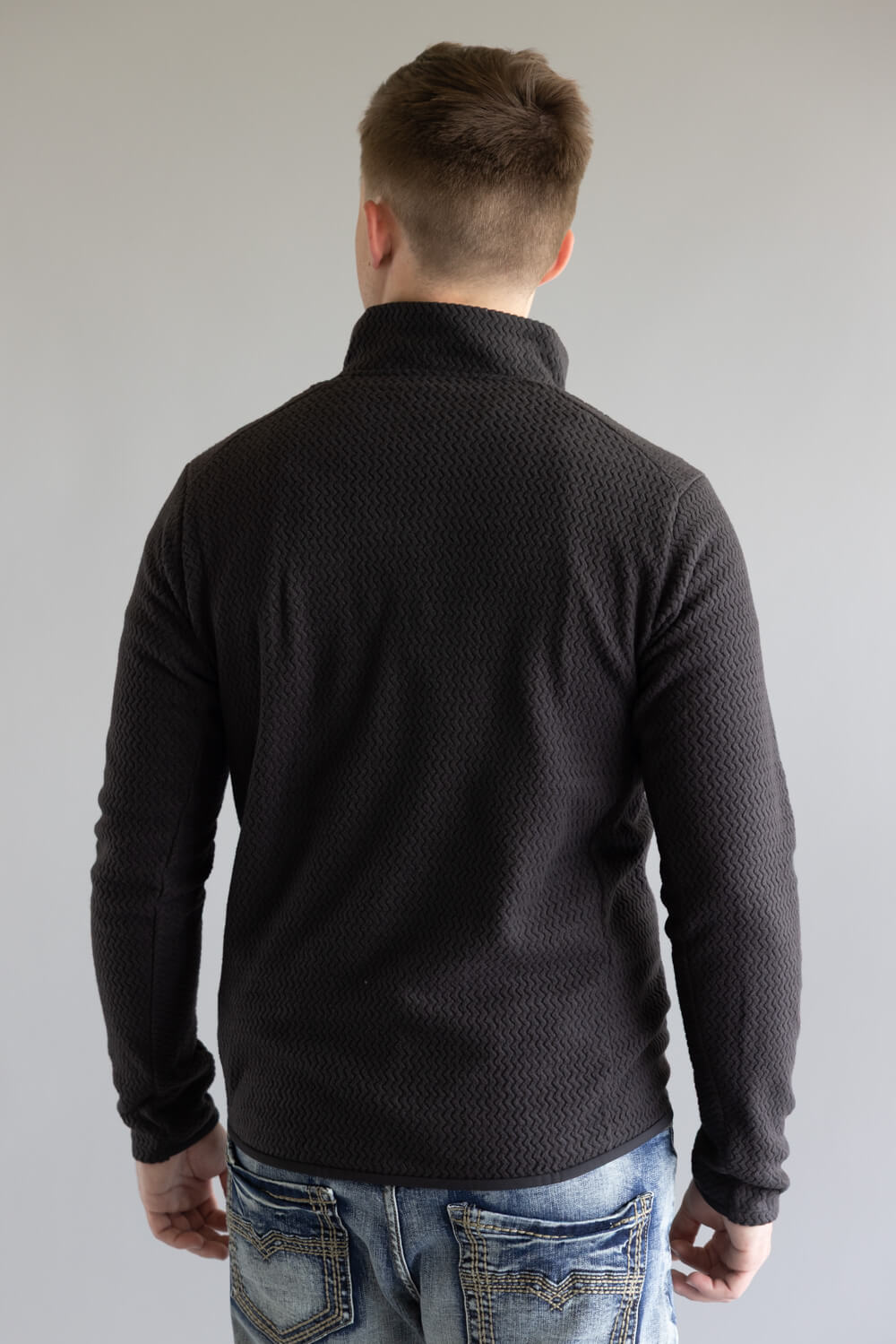 Patagonia Men's R1 Air Zip Neck in Black | 40246-BLK BLACK – Glik's