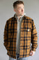 Carhartt Flannel Sherpa Lined Shirt Jacket for Men in Brown