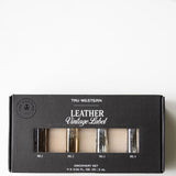 Tru Fragrances Leather Discovery Cologne Set for Men