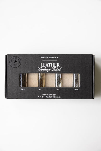 Tru Fragrances Leather Discovery Cologne Set for Men