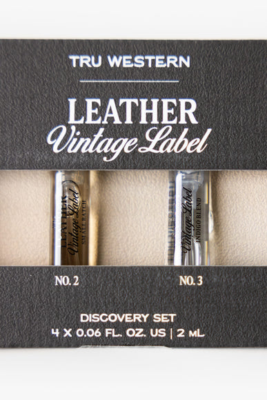 Tru Fragrances Leather Discovery Cologne Set for Men