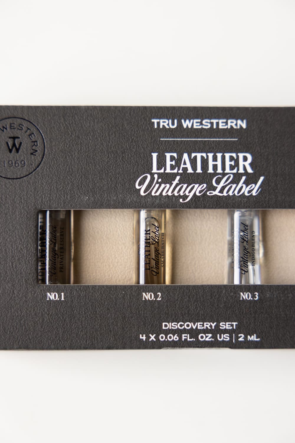 Tru Fragrances Leather Discovery Cologne Set for Men